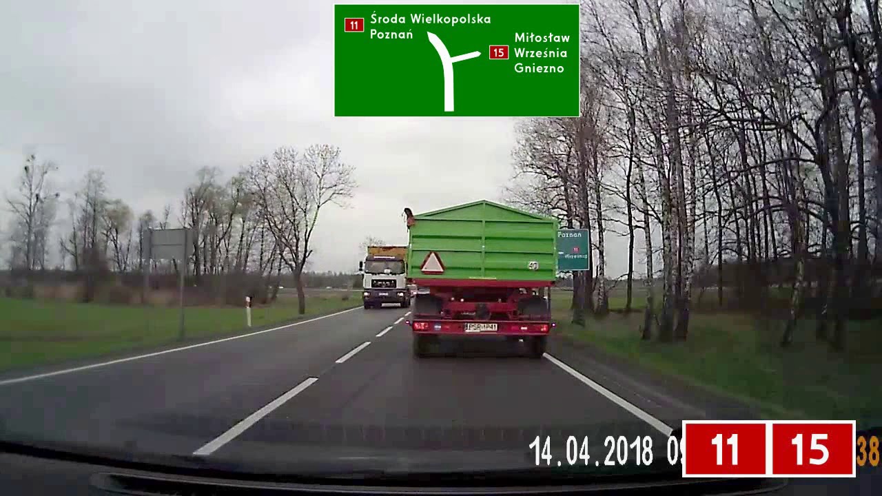 DK11, DW433: Pleszew - Poznań