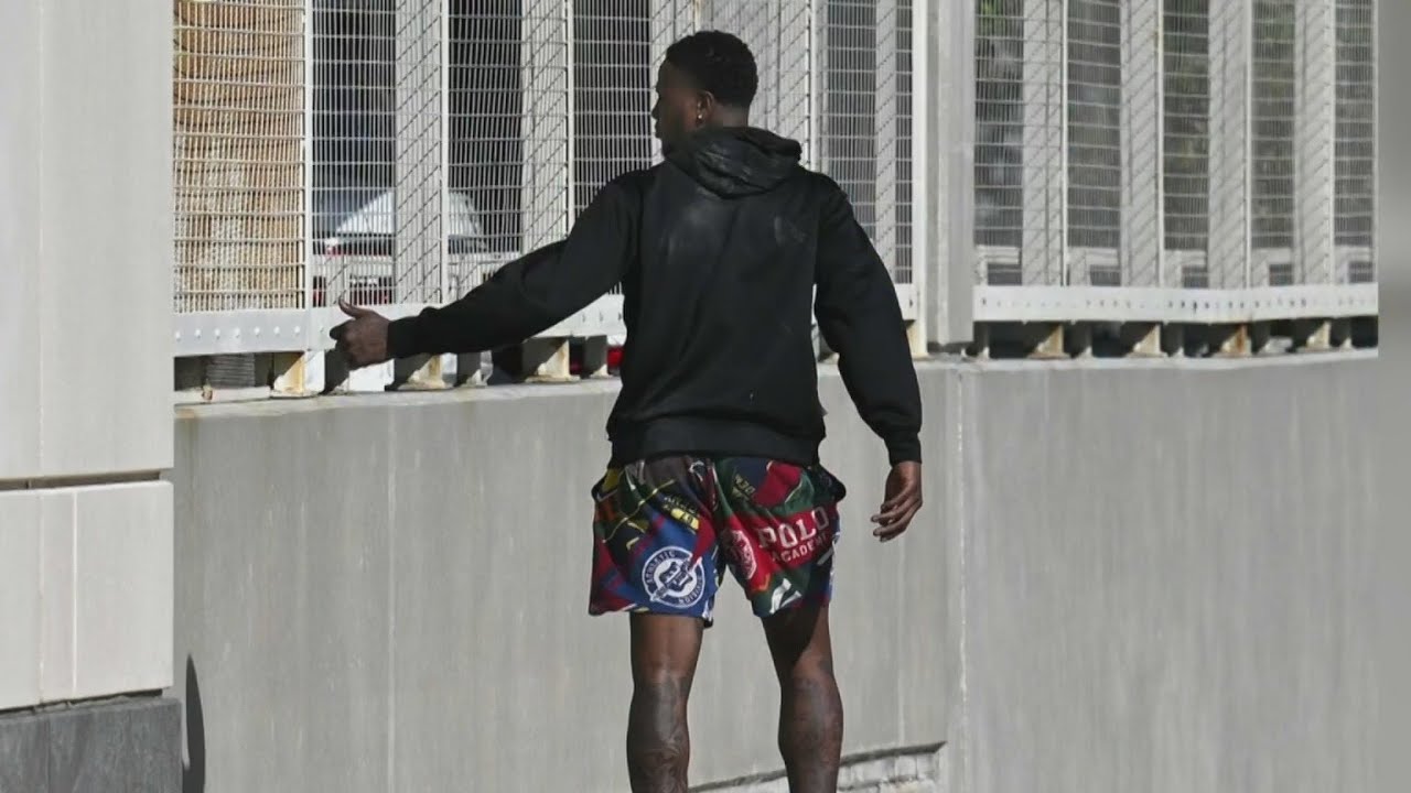 Miami Heat's Terry Rozier leaves federal courthouse after arrest in FBI illegal sports betting probe