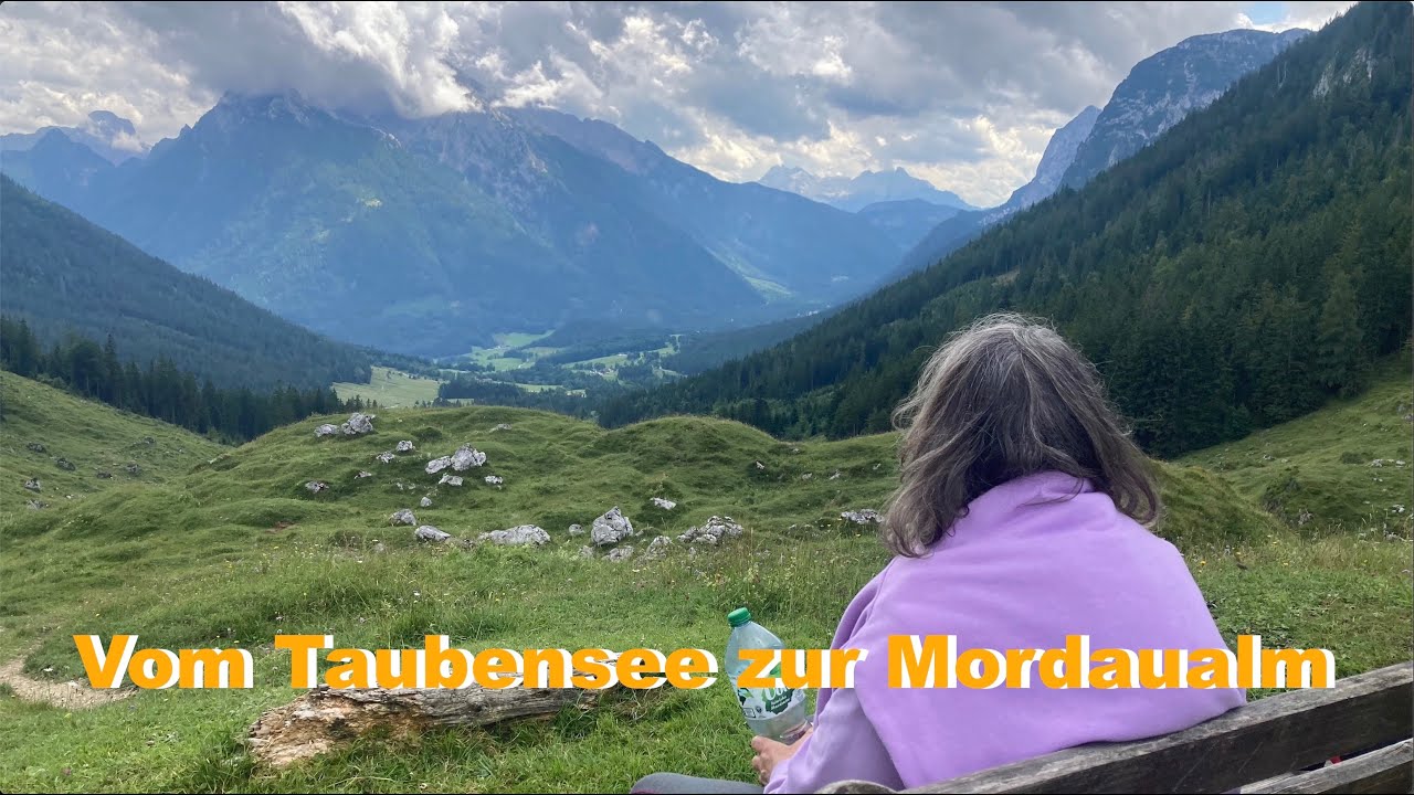 Vom Taubensee zur Mordaualm, Ramsau
