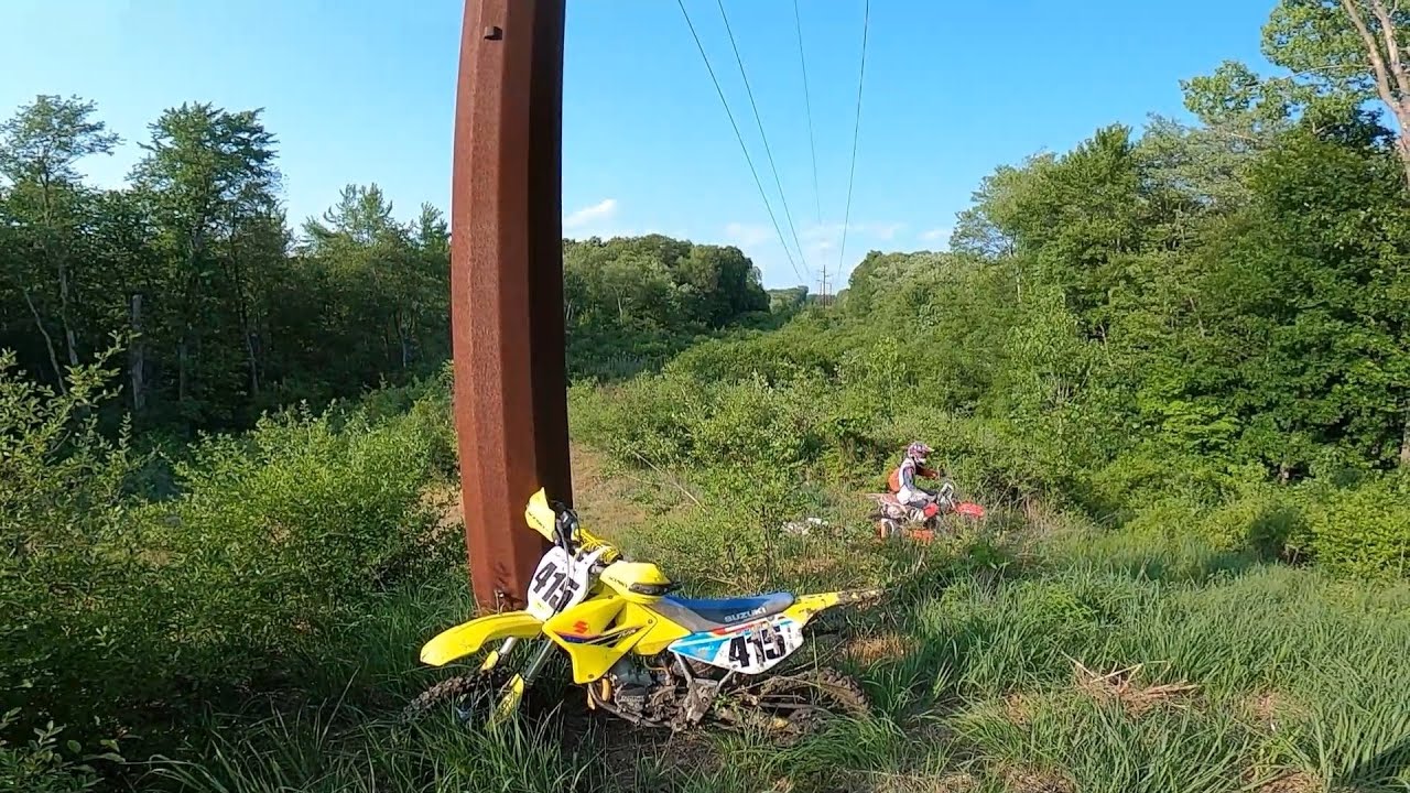 Suzuki RM85 Trail Riding