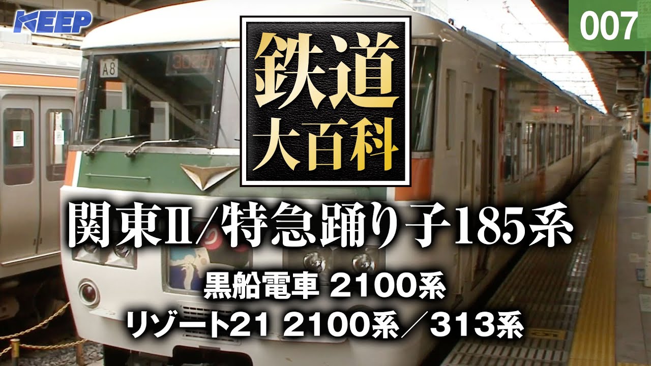 【鉄道】鉄道大百科 [007] 関東Ⅱ/特急踊り子185系