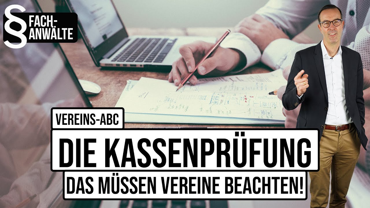 Die Kassenprüfung - Das müssen Vereine beachten (Vereins-ABC) I Vereinfacher.de