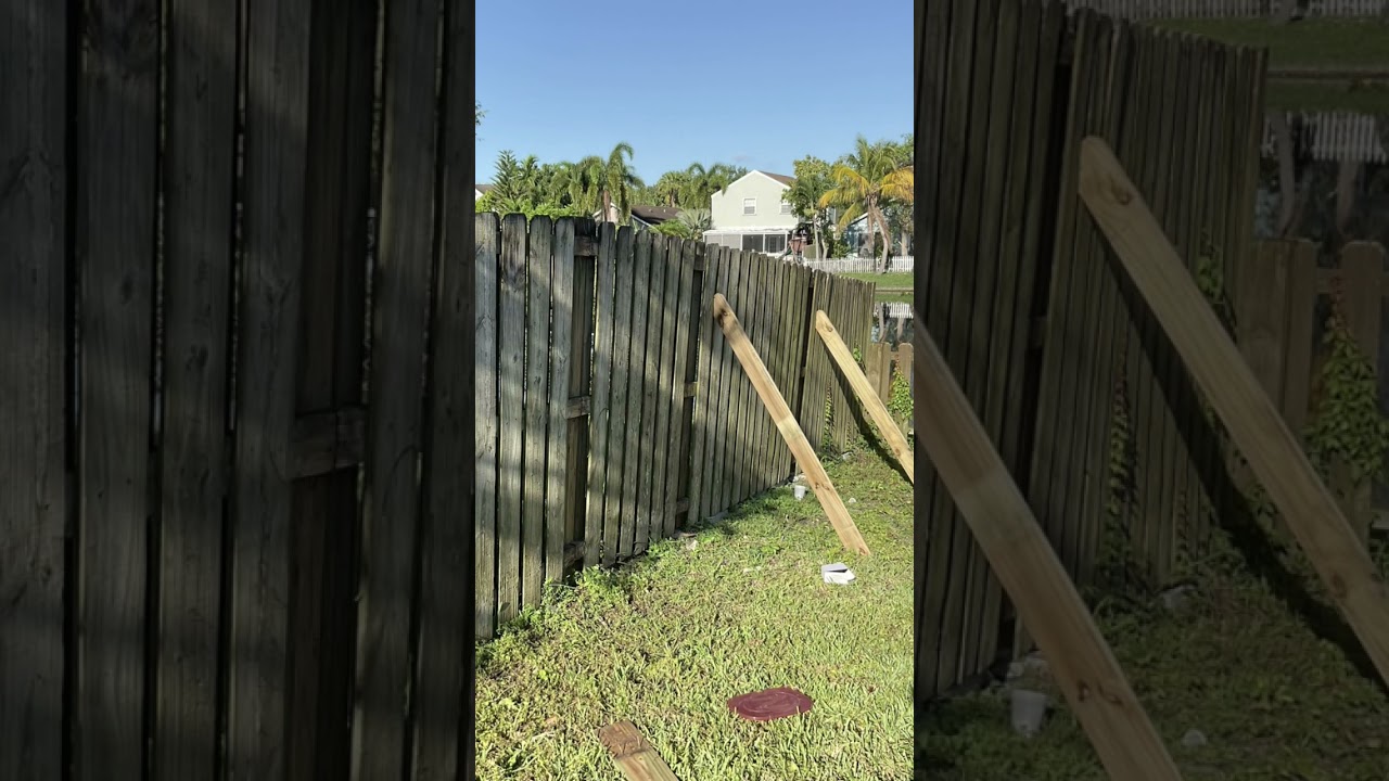Fence repair