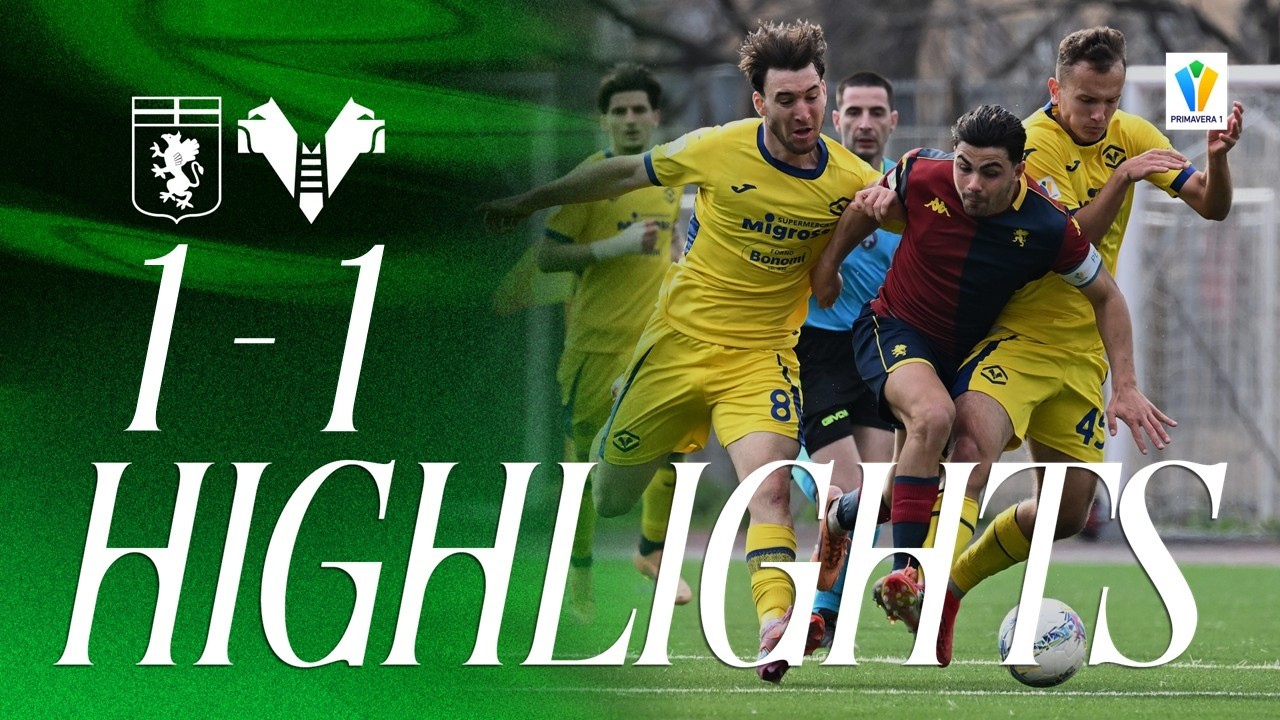 Highlights Primavera 1 2025/26 | Genoa-Hellas Verona 1-1