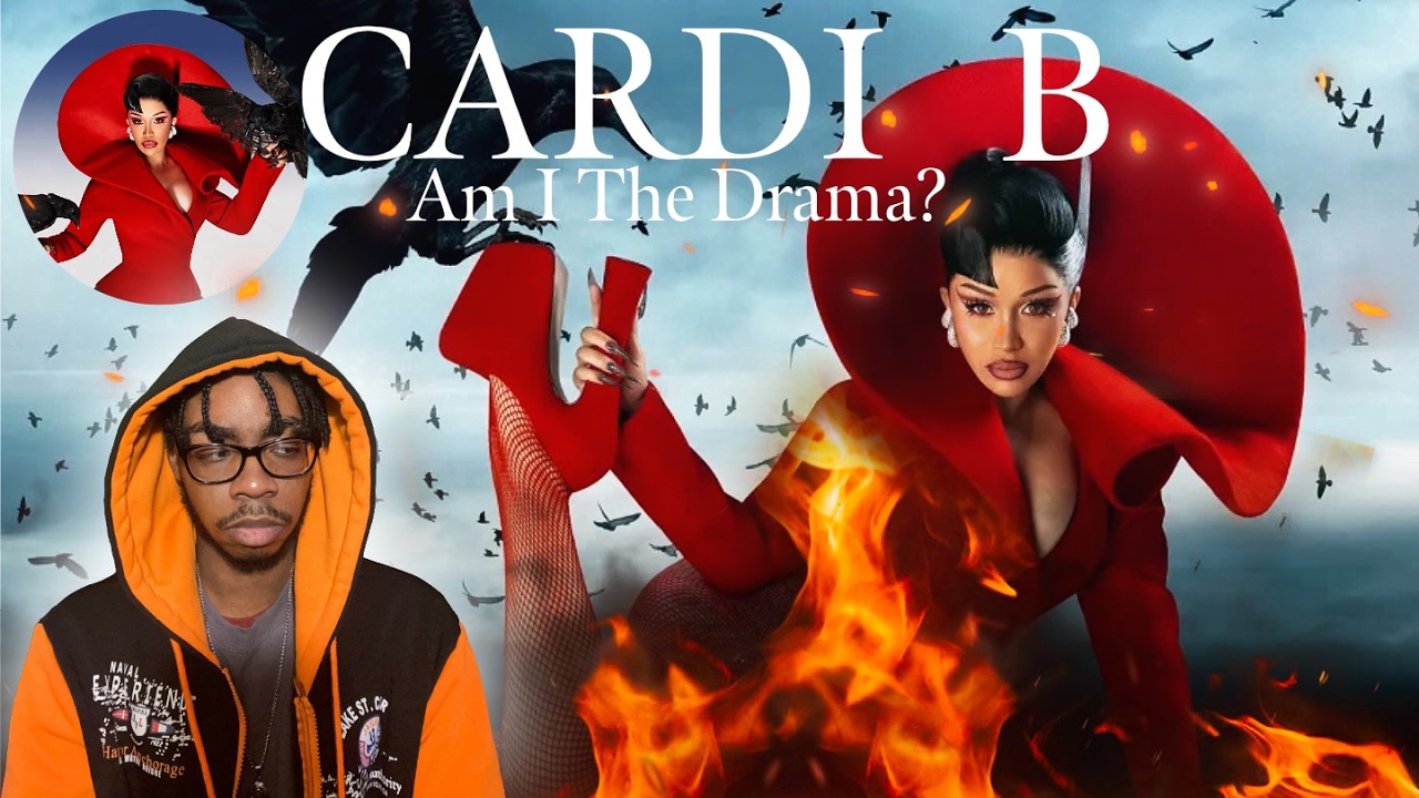 Cardi B - Am I The Drama (Полный альбом) [Отредактированная версия] (Реакция)