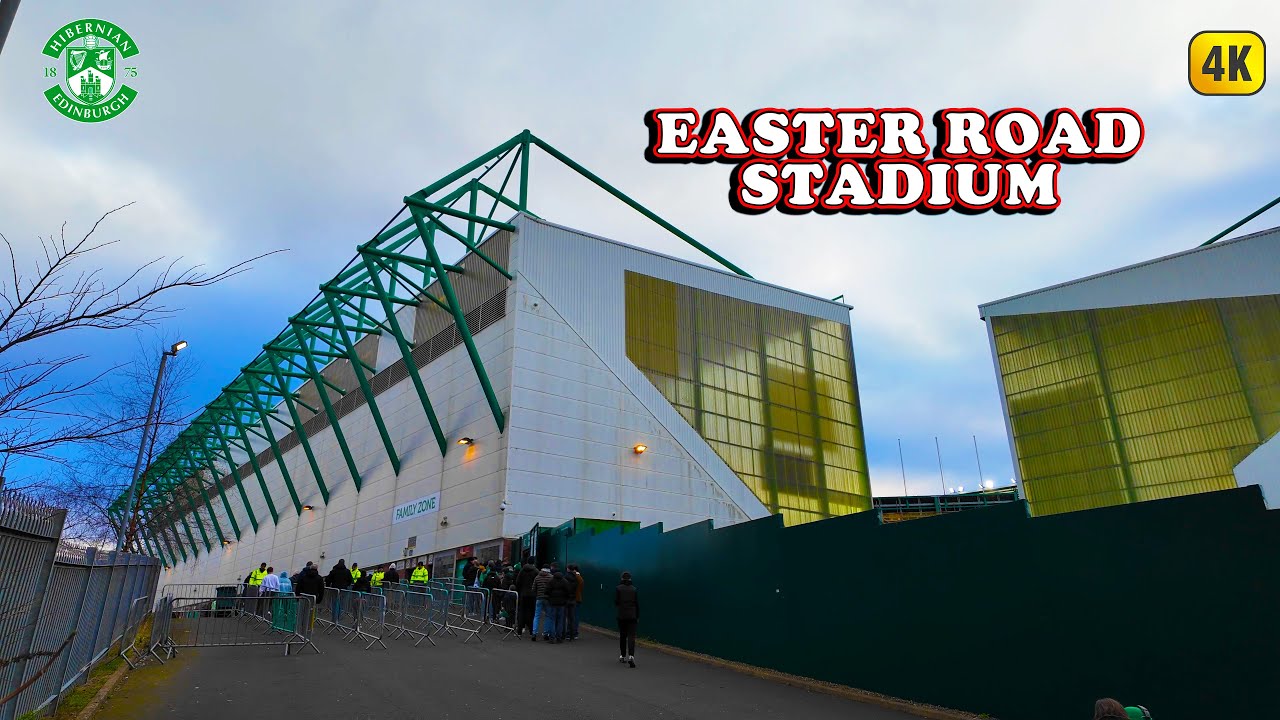 Hibernian FC Stadium Matchday Atmosphere