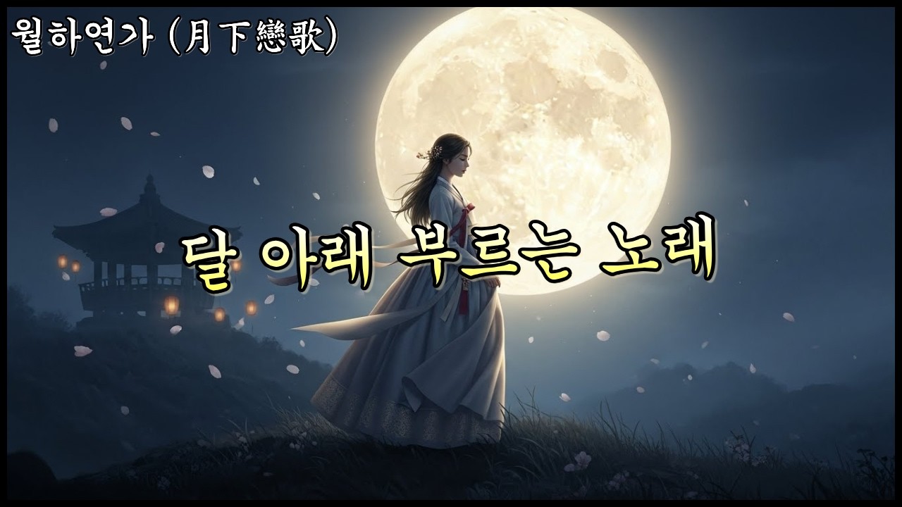 월하연가 (月下戀歌) : 달 아래 부르는 노래