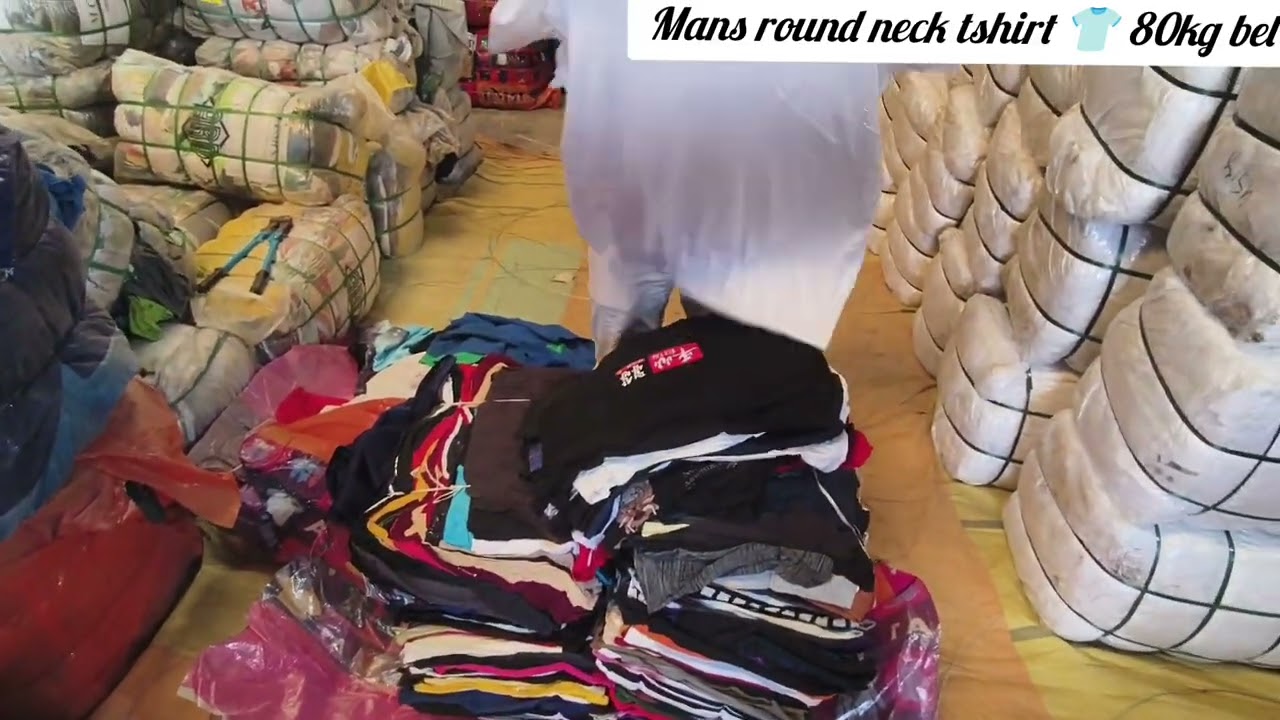 #mans #round #neck #tshirt 80 kg bel #taiwan #folded #premium👍 #collection #panipat #export #surplus
