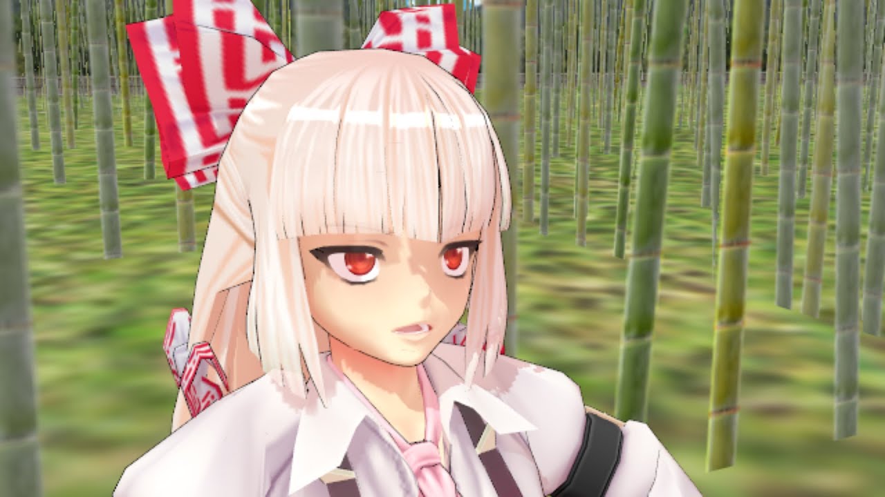 【東方MMD】妹紅　反省会【MMD紙芝居】