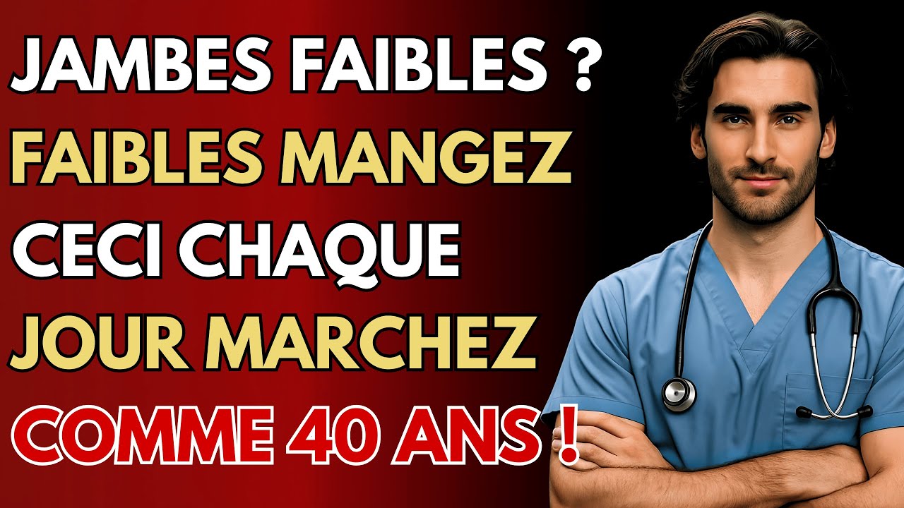 90+ : mangez ça CHAQUE JOUR, jambes REVIVENT comme à 40 ANS ! Docs CHOQUÉS