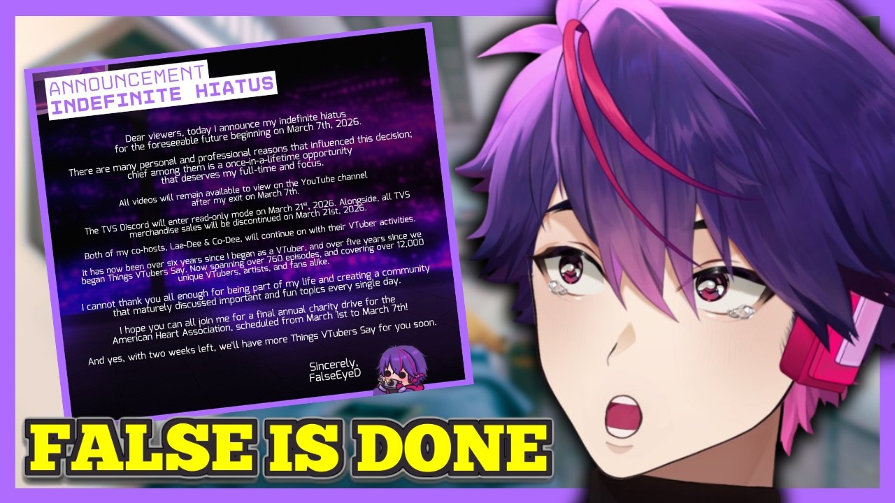 FALSEEYED GRADUATES, VTUBER BLOCKLIST SITUATION, FANS ANGRY OVER VCARDS, BLACK VTUBER AWARDS UPDATE