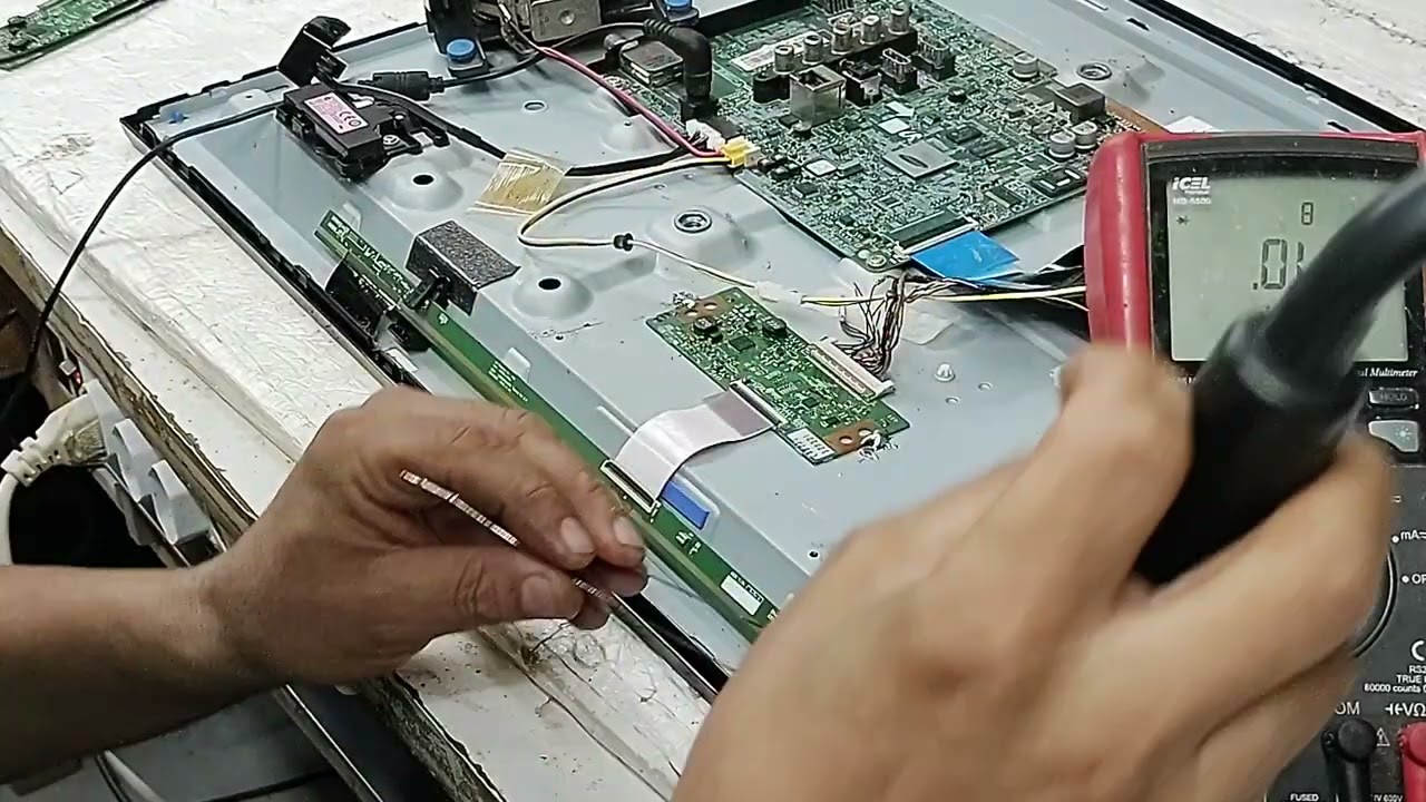 TV Samsung MOD:UN32J4300AG liga mas não tem imagem só o som