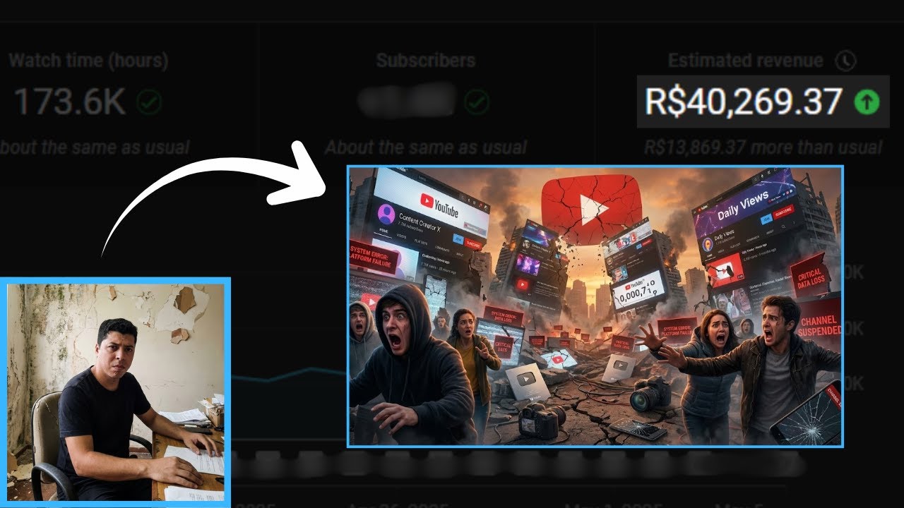 Queda de Canais Dark - MEU DESABAFO!