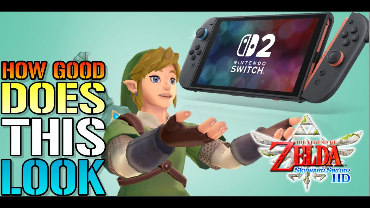 The Legend of Zelda: Skyward Sword HD — Насколько хорошо эта игра выглядит на Nintendo Switch 2?