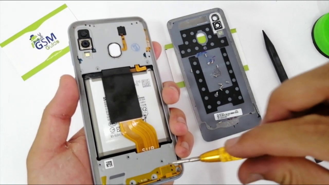 Samsung A40 SM-A405F Repair Video & Teardown & Disassembly  LCD SCREEN REPLACEMENT  Guide