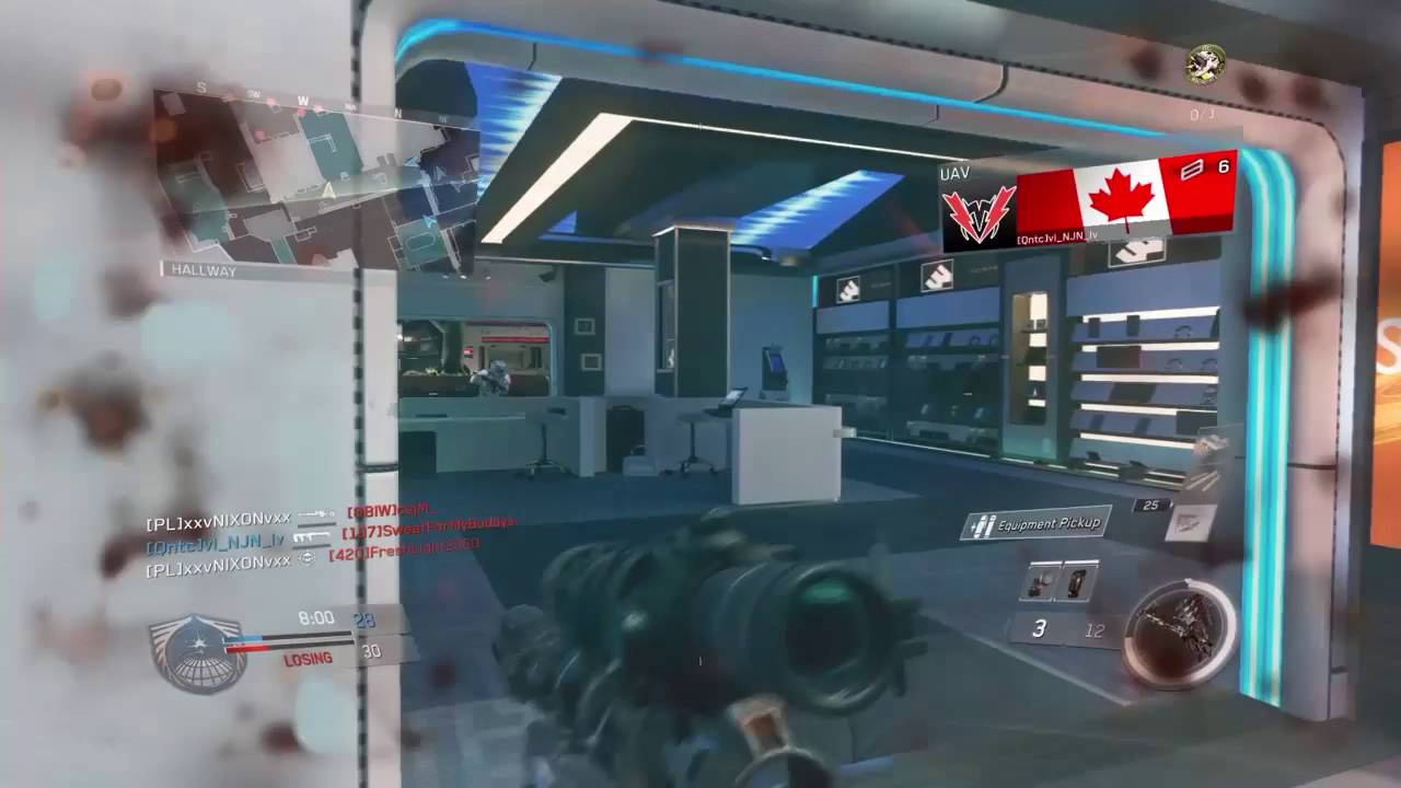 Infinity Warfare KBS Longbow sniper rifle kills