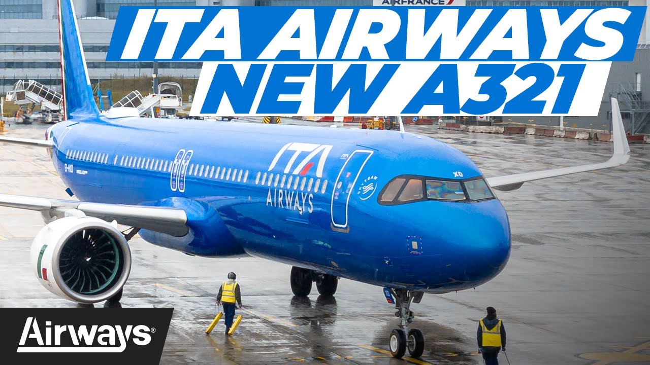 IFE on short-haul! Flying ITA Airways Airbus A321neo from Paris to Rome | #Traveler