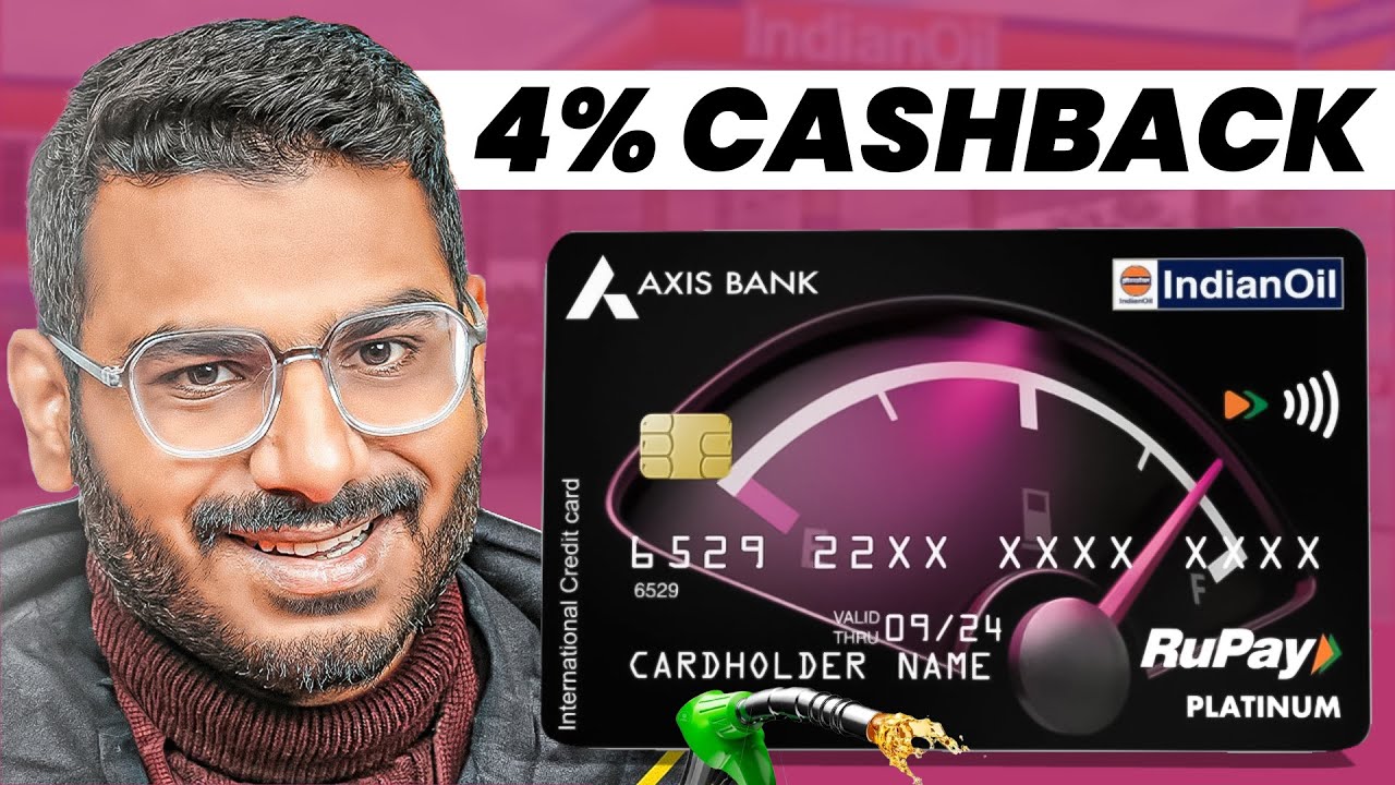 Axis Bank Indian Oil Credit Card - 4% Cashback On Fuel