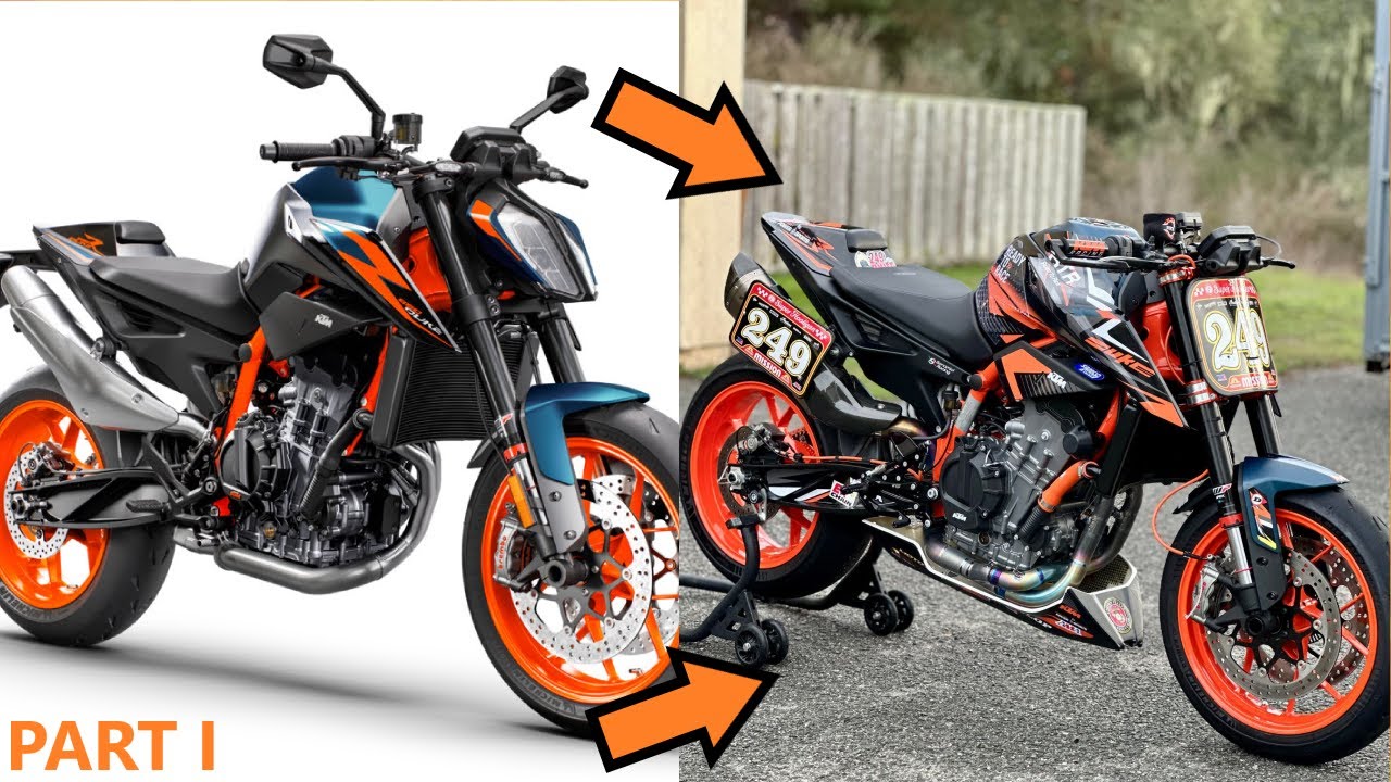 890 Duke Super Hooligan Build! | Part I: Teardown