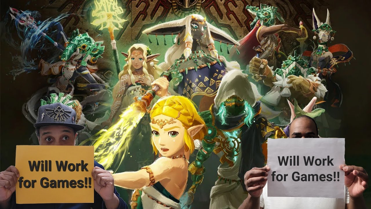 Work for Games - Hyrule Warriors: Age of Imprisonment + Game Share Co-Op Game Play