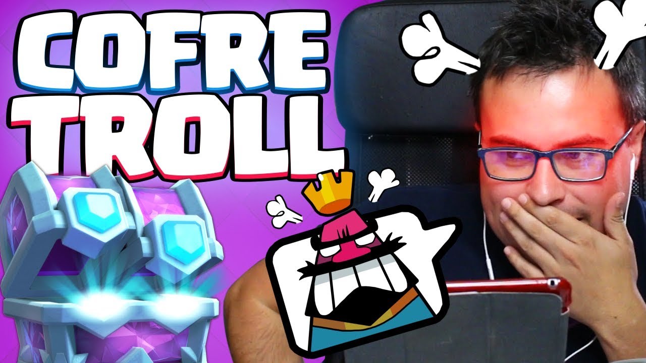 COFRE DE ELECCIÓN TROLL. No gano ni a las chapas | Clash Royale