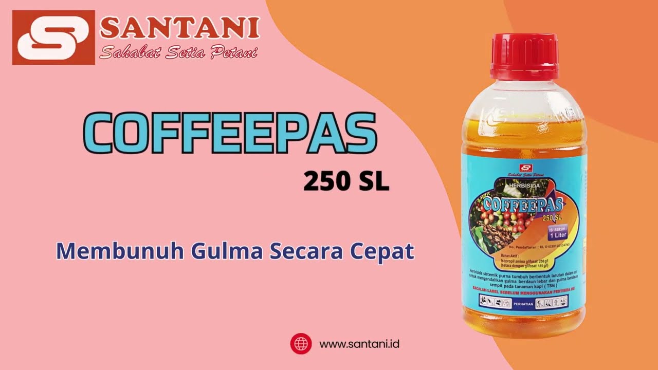 PRODUCT PROFILE COFFEEPAS 250 SL