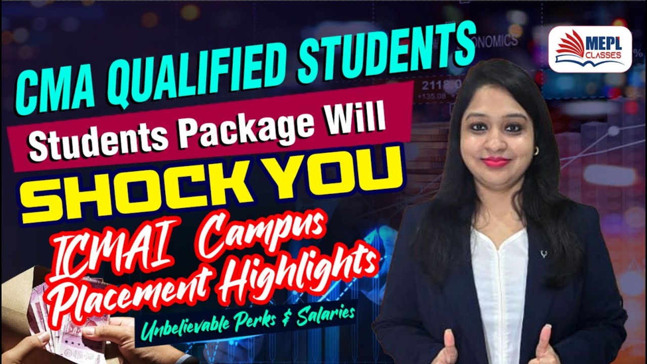 SHOCKING 😱CMA Qualified Students Package🤑| ICMAI Campus Placement Highlights | Divya Agarwal Mam