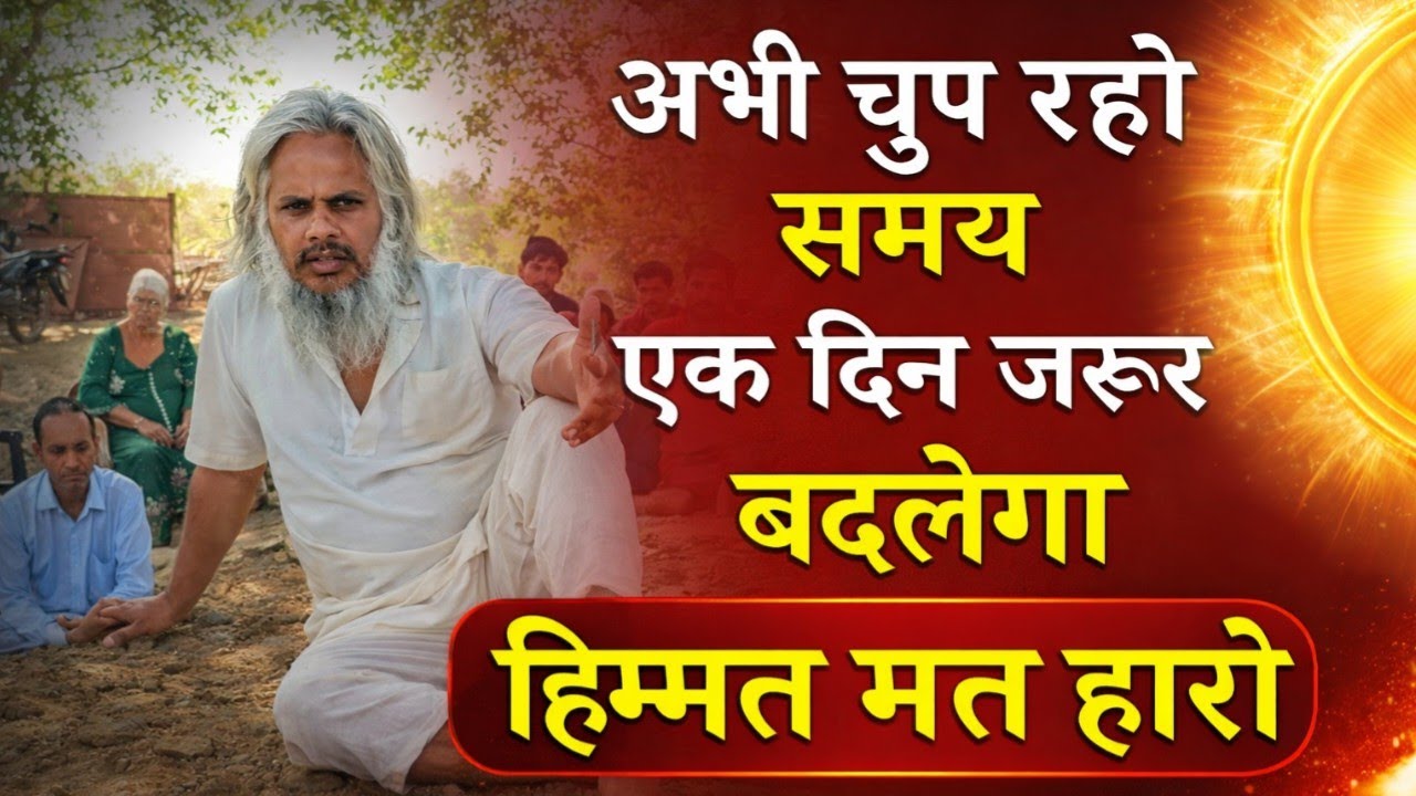 🤱अभी चुप रहो, समय एक दिन ज़रूर बदलेगा🤱 | Motivational Hindi Speech🔥।#आत्मज्ञान #astrology 