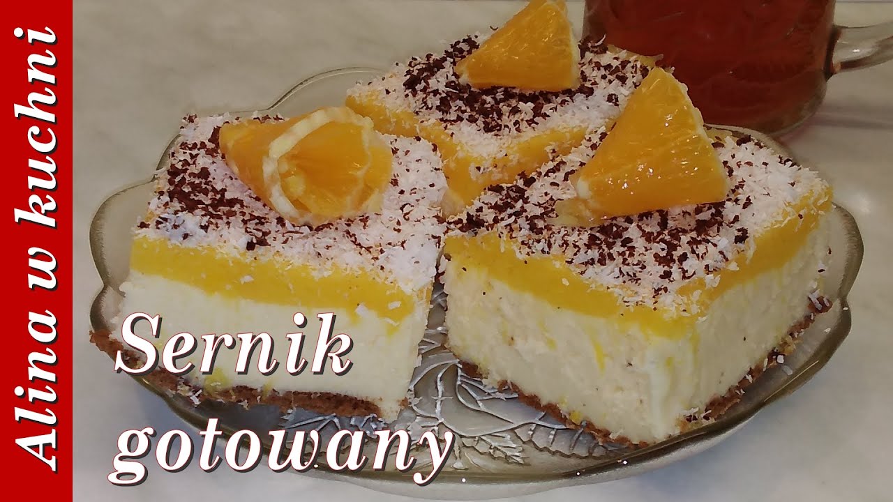 Чизкейк с апельсиновым кремом - #чизкейк #noovencheecake #noovencake