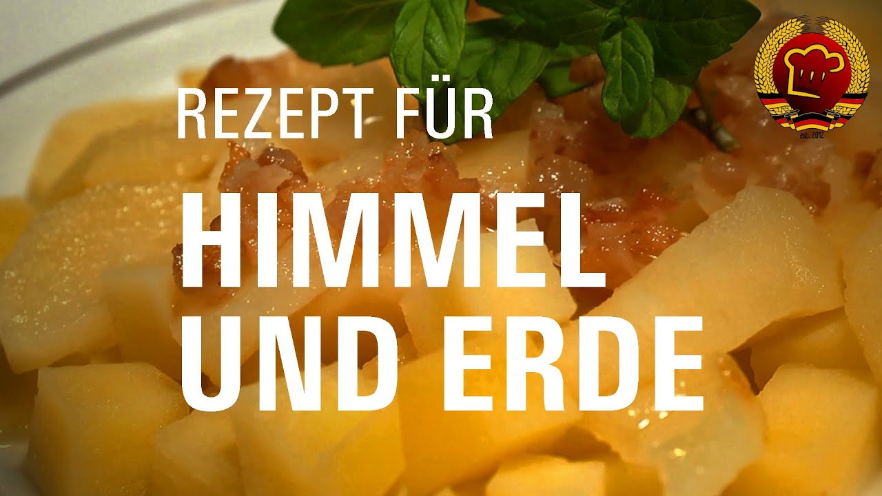 Rezept mit Kontrast - Himmel und Erde kochen nach altem DDR Rezept