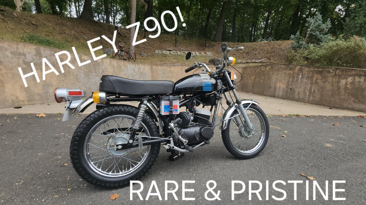 706 MILE TIME CAPSULE 1974 Harley Davidson SX90 2 STROKE