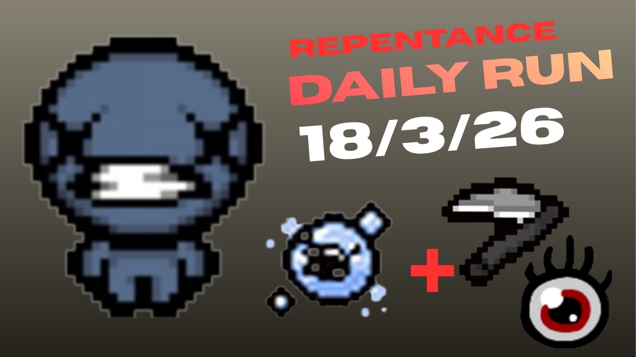 Lachryphagy salvó la Daily!! | Repentance Daily Run | 18/03/2026