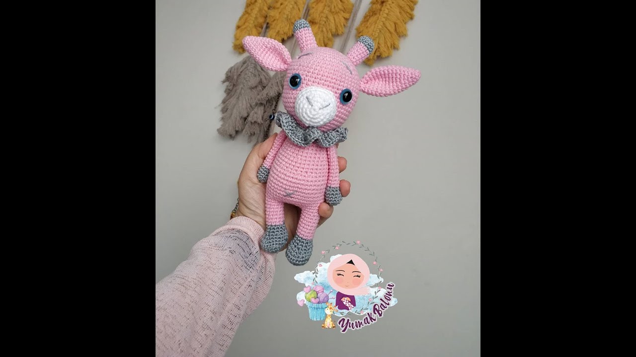 Amigurumi (El Örgüsü) Zürafa 4.Bölüm Dikiş ve Birleştirme