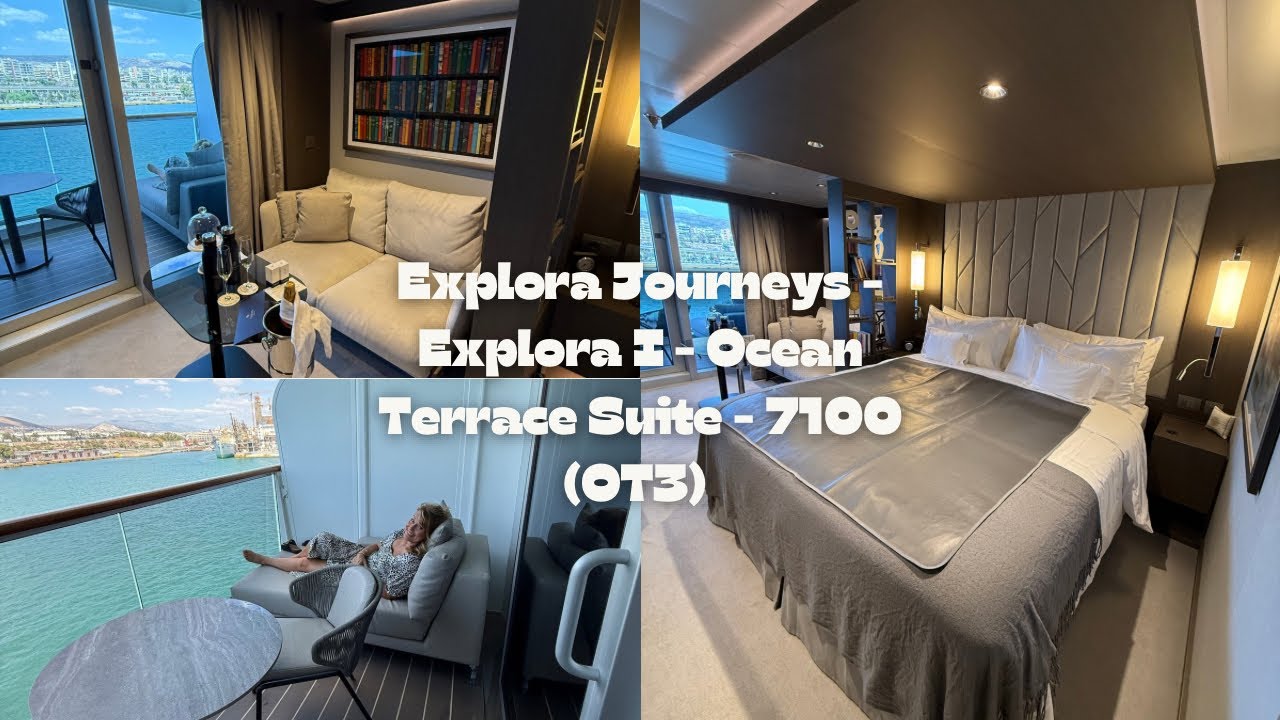 Explora Journeys - EXPLORA I - Ocean Terrace Suite Tour - 7100 (OT3) 