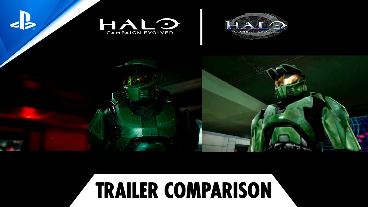 Halo: Campaign Evolved (2026) vs Halo: CE (2001) | Story Trailer (Side by Side Comparison)
