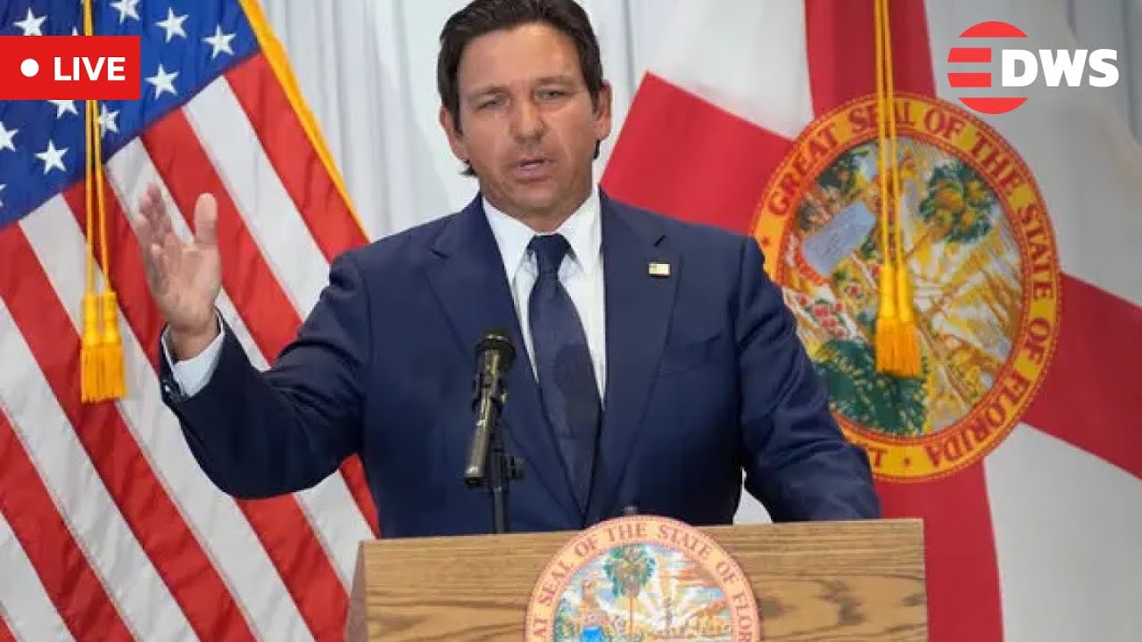LIVE: Florida Governor DeSantis Holds Urgent Press Conference | AC15