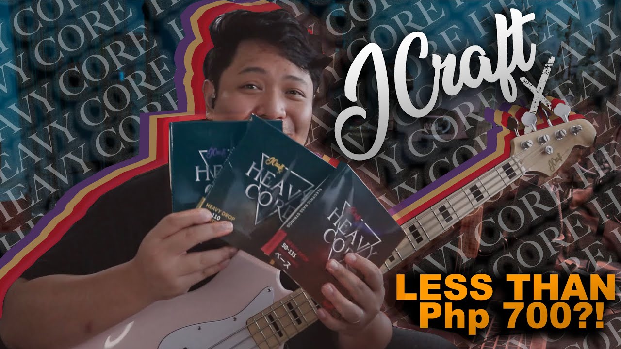 Affordable Heavy Gauge Bass Strings?! | JCraft X Heavy Core Bass Strings | Demo & Review