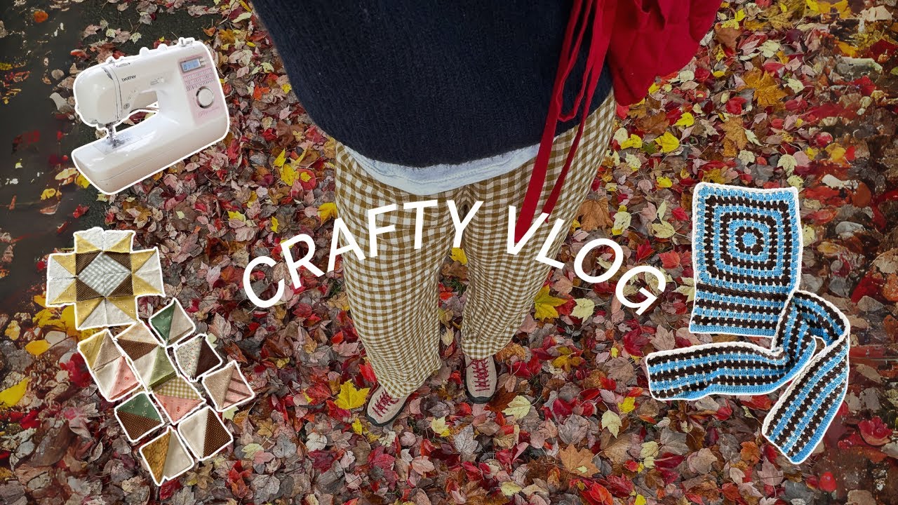 week in the life of a full time sewist & crafty gal 🧵✂️🧶