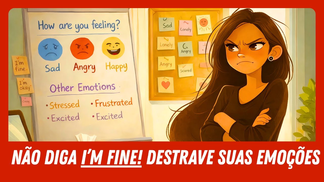 Além do básico! Aprenda emoções em Inglês