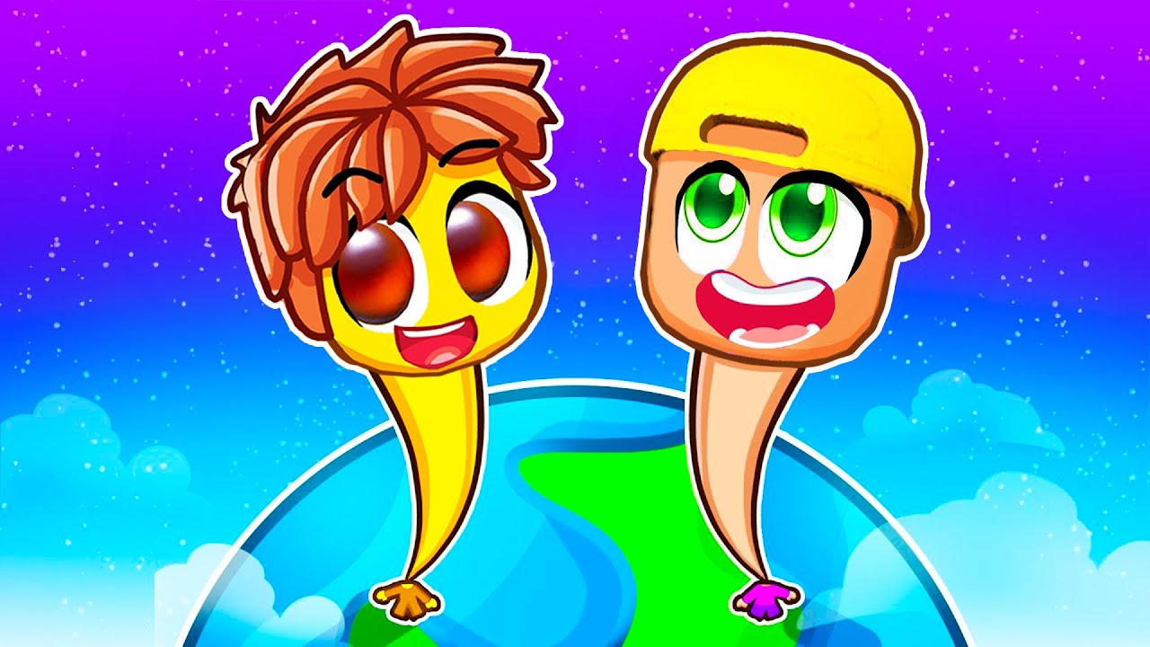 JEDE SEKUNDE wird MEIN HALS GRÖßER mit KLEINEN BRUDER in Roblox! 😂