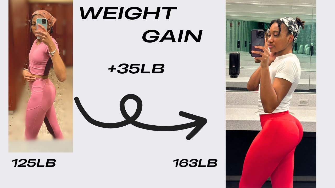 MY WEIGHT GAIN JOURNEY | SKINNY TO THICK| FAST METABOLISM| GLUTE TRANSFORMATION