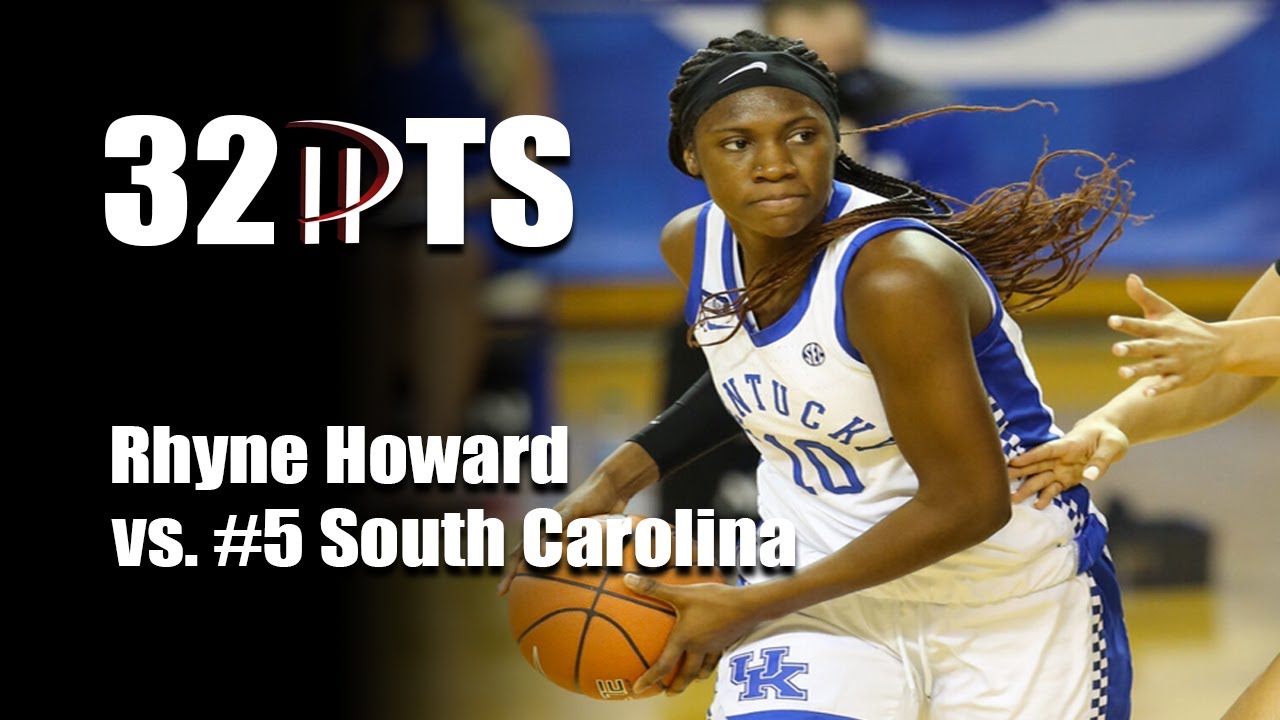 Kentucky's Rhyne Howard Drops 32 Points vs. #5 South Carolina | Full Highlights | 1/10/20