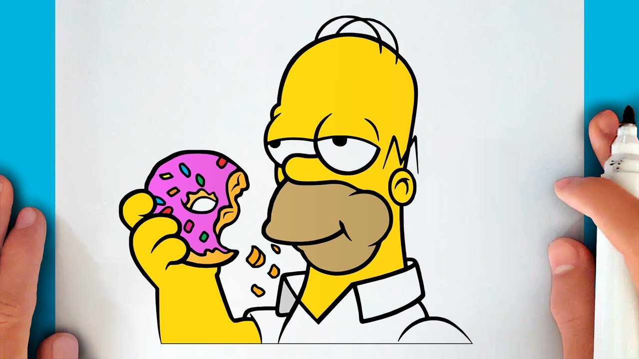 HOW TO DRAW HOMER SIMPSON