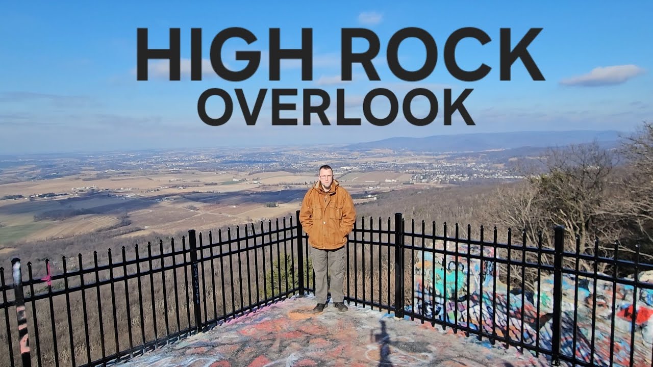 High Rock Overlook in Smithsburg Maryland 
