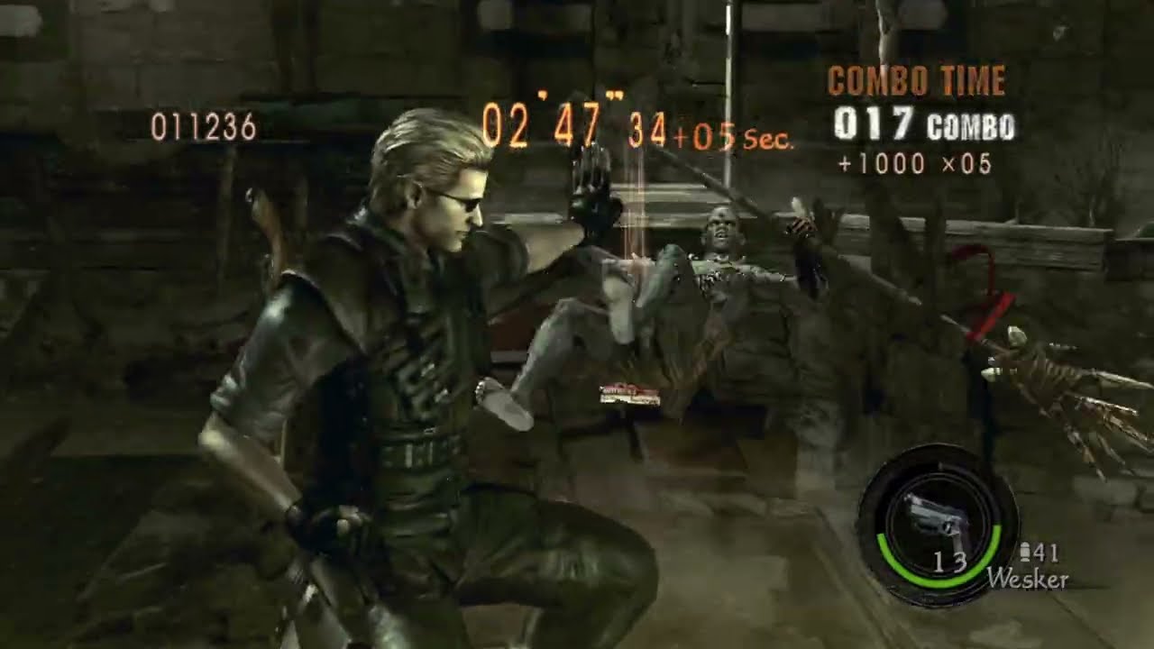 RE 5 Mercenaries Wesker S.T.A.R.S Ancient Ruins SS Medal