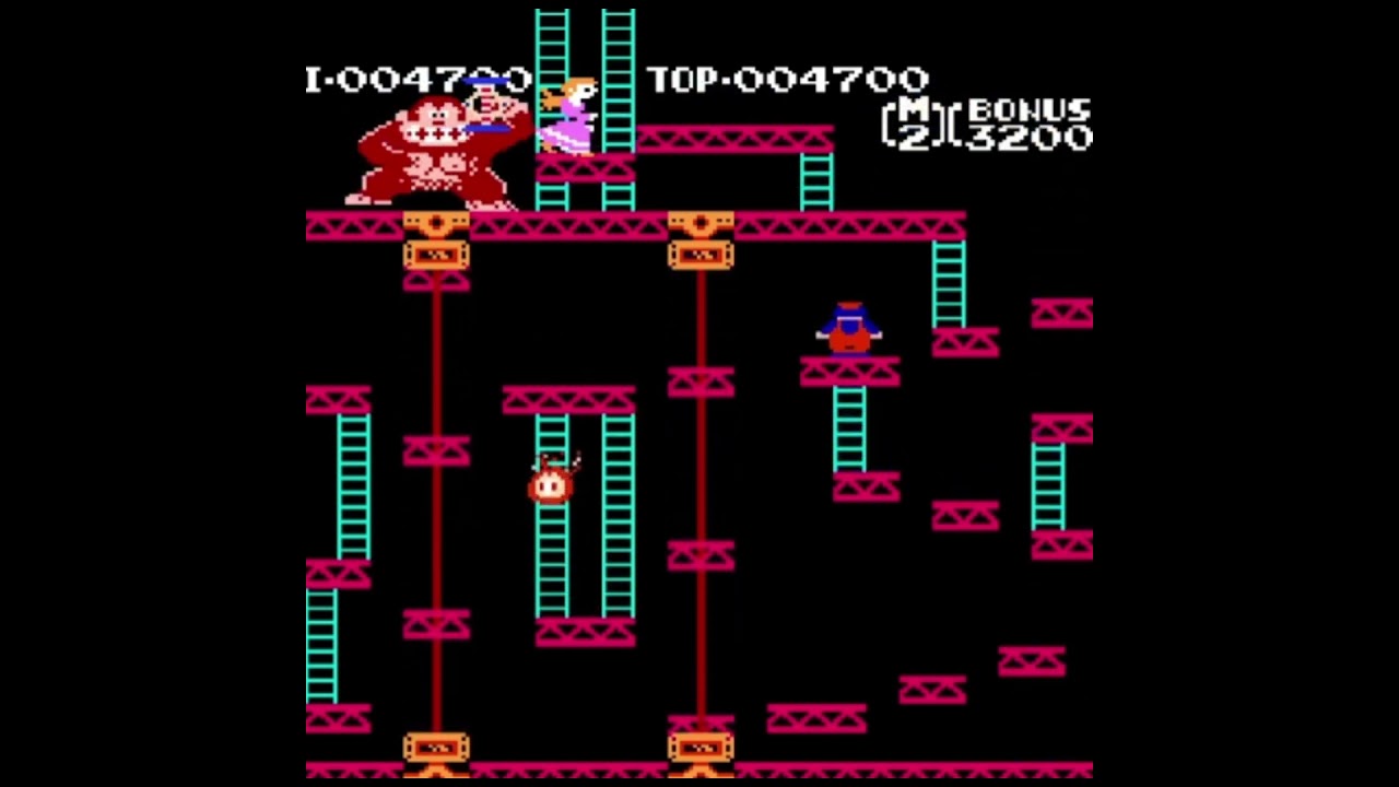 Donkey Kong #2 Nintendo Nes/Family Computer #retrogaming#retro#retrogameplays#retrogamers#gamesretro