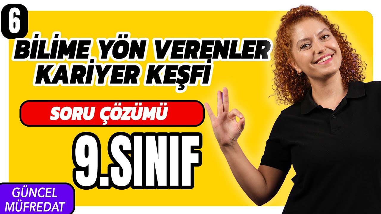 FİZİK BİLİMİNE YÖN VERENLER + KARİYER KEŞFİ 📌 9.SINIF FİZİK 1.ÜNİTE 📌 6. Ders ✅ YENİ MÜFREDAT 2025