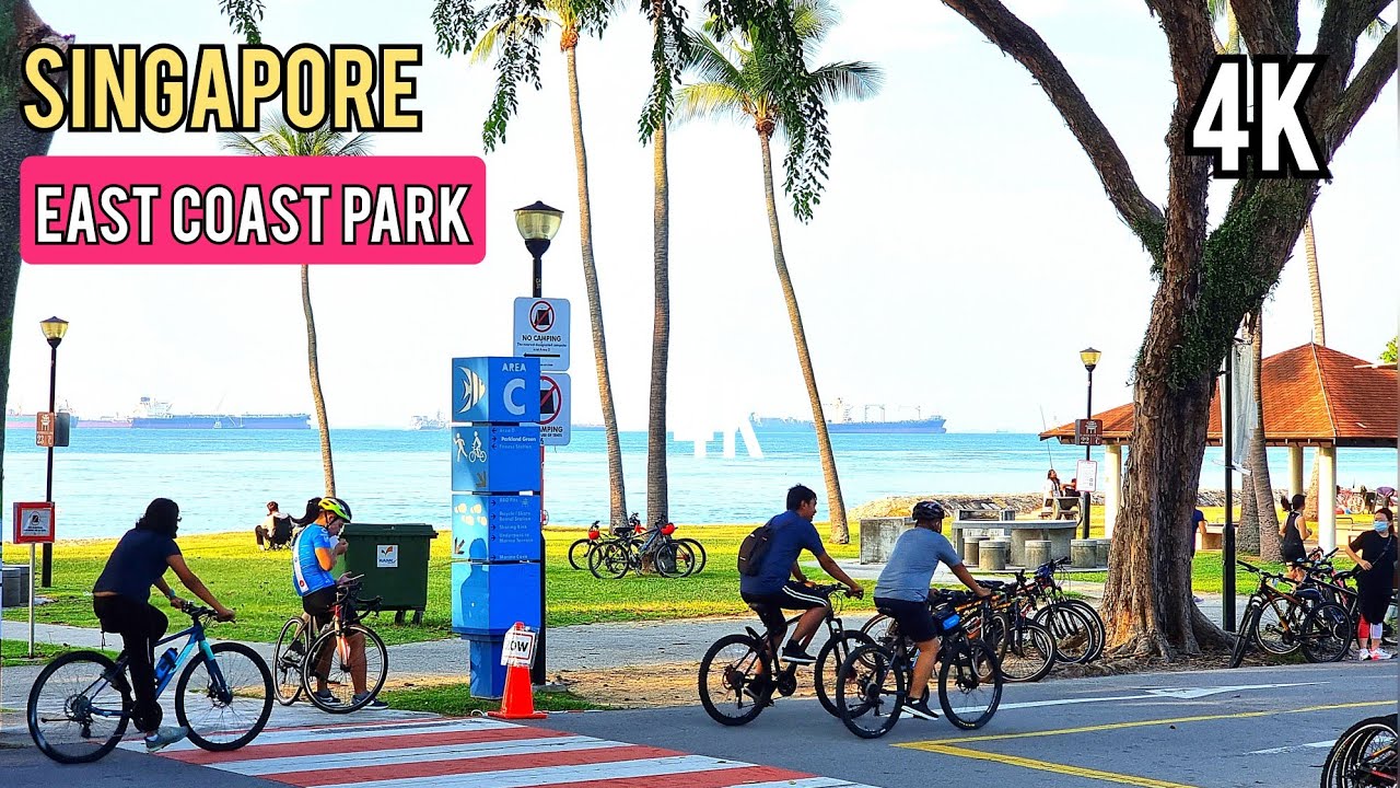 18KM Tampines to East Coast Park via Bedok  | Park Connectors | Cycling Singapore