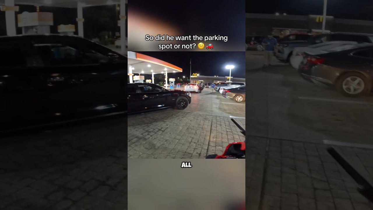Так он хотел это парковочное место или нет? 