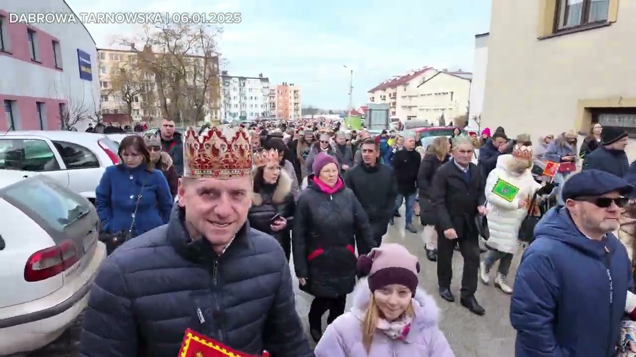 Orszak Trzech Króli w Dąbrowie Tarnowskiej [06.01.2025]